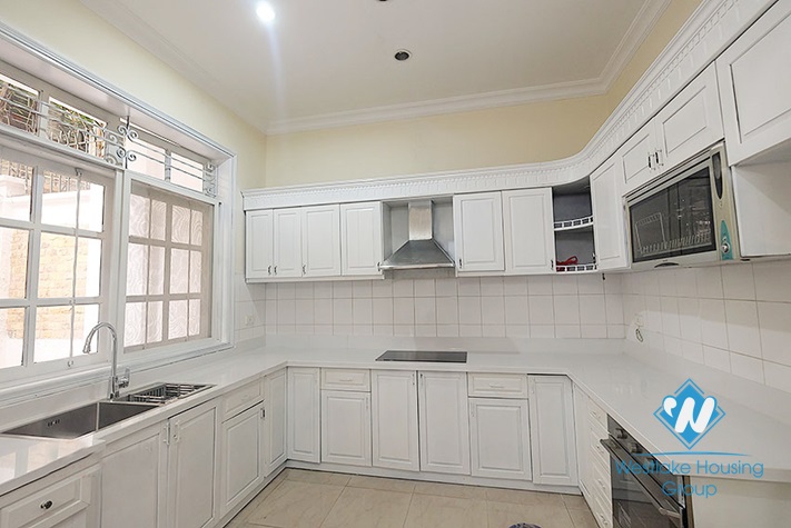 Newly-renovated house for rent in Ciputra area, Tay Ho District  